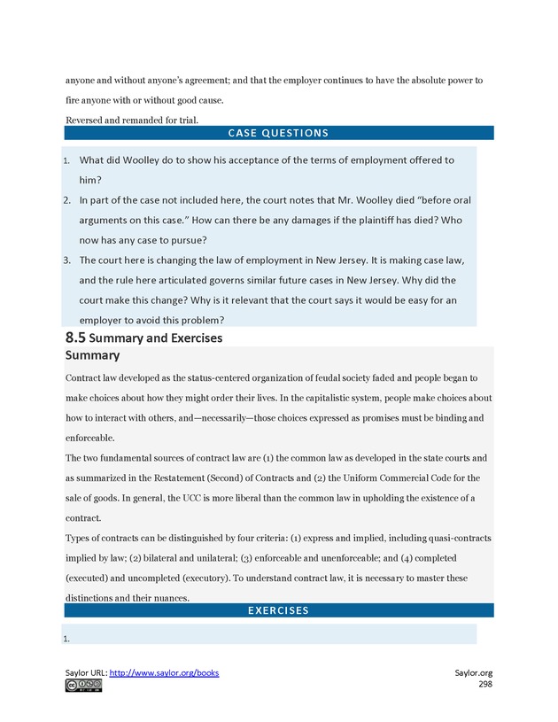 Business Law and the Legal Environment - Page 298